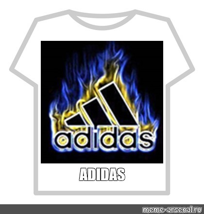 Create meme roblox adidas shirt, t shirts roblox, Adidas for get -  Pictures 