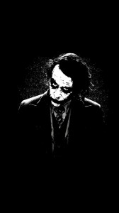 Create meme: Joker black on ava, the Joker Wallpaper iphone, photos on the ava black Joker