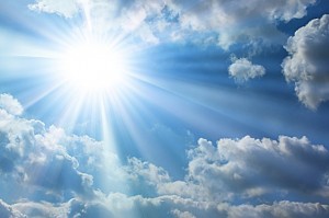 Create meme: the rays of the sun in the clouds, sky light, sun in the clouds