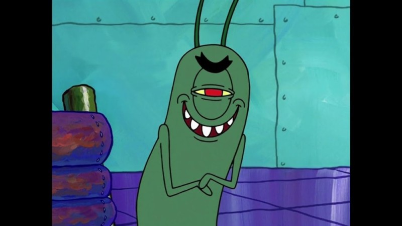 Create meme: plankton from spongebob, spongebob squashed plankton, plankton spongebob cartoon