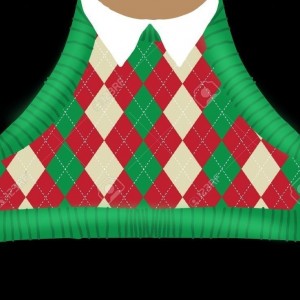 Создать мем: жилетка в ромбик, зеленый ромбик, свитер с ромбами