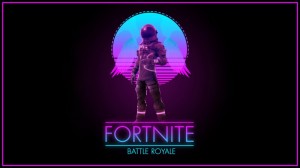Создать мем: fortnite логотип на фоне битвы, Fortnite, фортнайт арт логотип