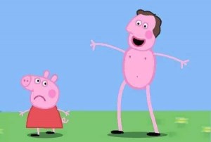 Create meme: cartoon peppa pig, sexual peppa pig, peppa pig Tits