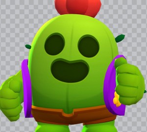 Create meme: the spike brawl, spike Bravo stars, in brawl stars