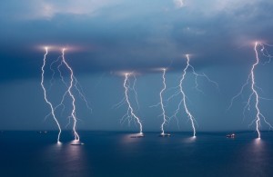 Create meme: lightning, lightning, lightning