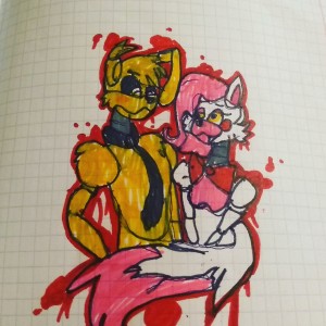 Create meme: fnaf, mangle, bowser