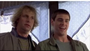 Create meme: sometimes they come back, jim carrey, dumb and dumber