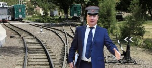 Create meme: male, rail journey