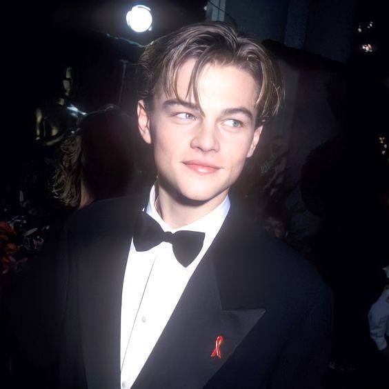 Create meme: Leonardo DiCaprio young, leonardo DiCaprio's hairstyle in his youth, DiCaprio young