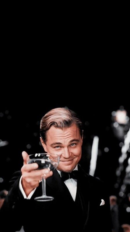 Create meme: the great Gatsby Leonardo DiCaprio with a glass of, DiCaprio Gatsby, leonardo dicaprio