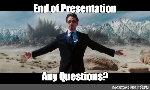 any question presentation meme