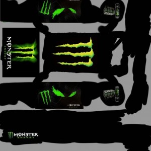 Создать мем: монстер энерджи арт, вейп монстер энерджи, monster energy