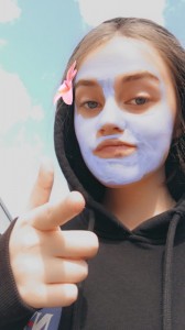 Create meme: girl in cosmetic mask, Girl, face masks