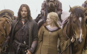 Create meme: Aragorn Lord of the rings, the Lord of the rings Aragorn and éowyn, the Lord of the rings eowyn and Aragorn