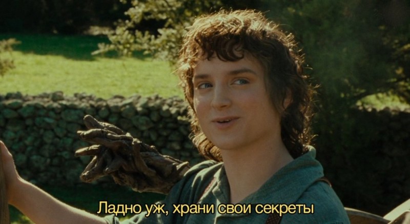 Create meme: Frodo Lord of the rings, okay so you keep your secrets, Okay keep your secrets
