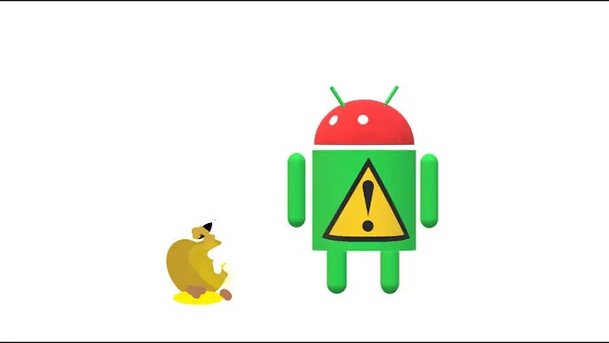 Create meme: android virus, android, android van