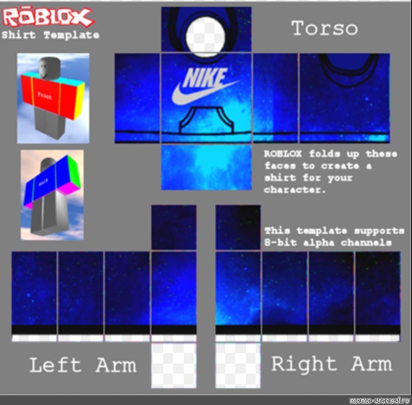 Roblox Shirt Template Nike