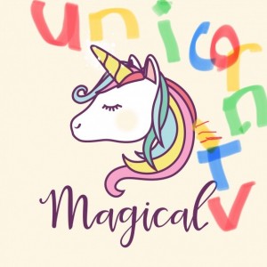 Create meme: unicornio, one unicorn's, unicorn and TV