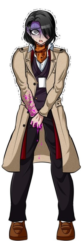 Create meme: nikkei yomiuri sprites, super danganronpa another 2, Nikei emiuri