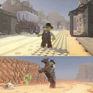 Create meme: game LEGO wild West, Red Dead, Red Dead Redemption 2
