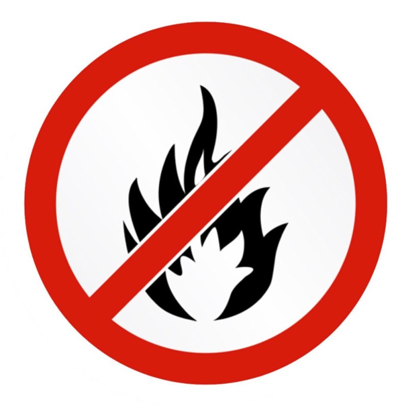 Создать мем: запрещающие знаки пожара, знак костер запрещен, огонь запрещен