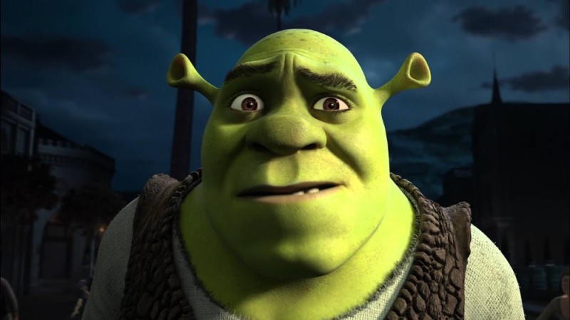 Create meme: Shrek , shrek 1996, production of shrek