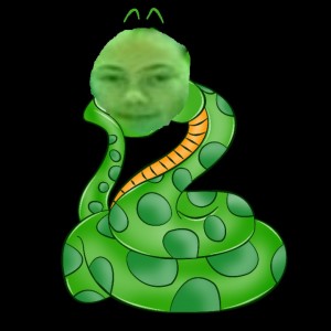 Создать мем: змейка картинка, встреча со змеей, змея
