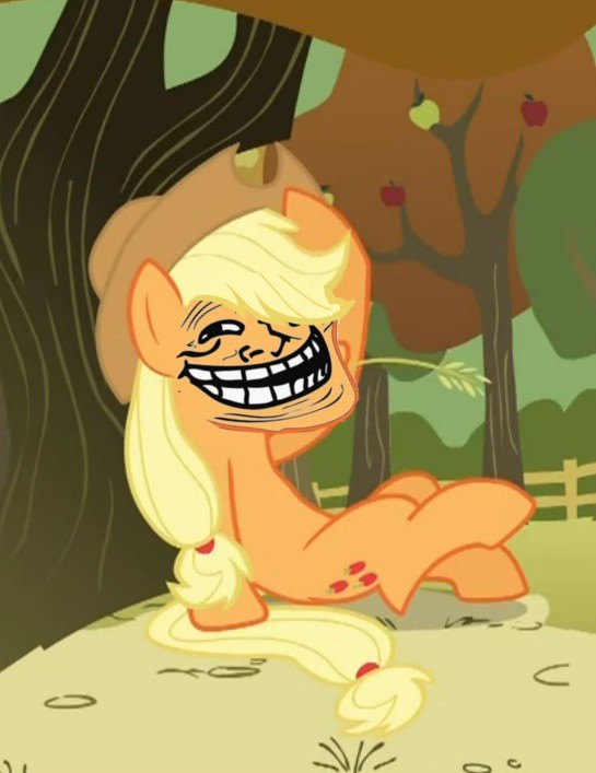 Create meme: applejack, my little pony applejack , pony applejack