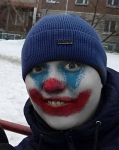 Create meme: evil clown, clown, clown mask art