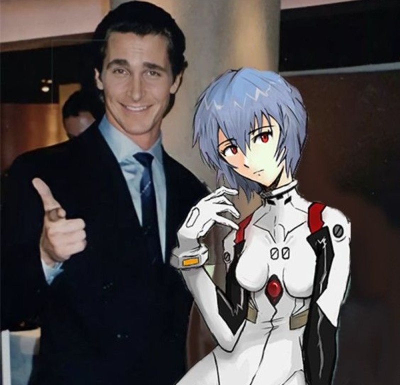 Create meme: Ayanami Rei, Rei evangelion, Tom Cruise and Nicole Kidman