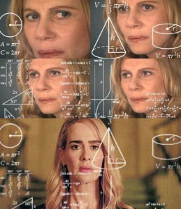 Создать мем: мем женщина и математические формулы, скриншот, мем женщина думает формулы