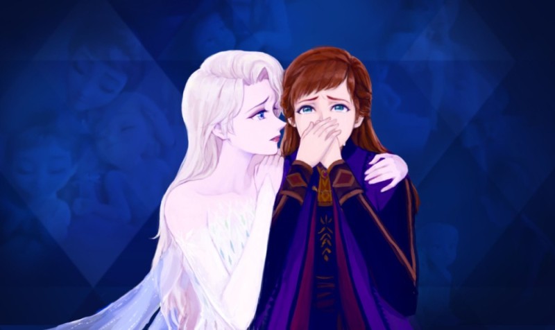 Create meme: cold heart 2 anna queen of arendelle, cold heart 2 Elsa and Anna love, elsa and Anna cold heart 2