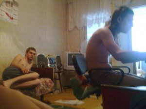 Create meme: Niyazov and Tarasov, homosexuals forever