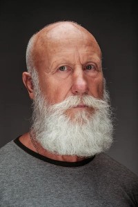 Create meme: the grandfather with a beard, the old man with a beard, white beard