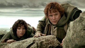 Create meme: series, j r r tolkien, Frodo and Sam in the tower pictures