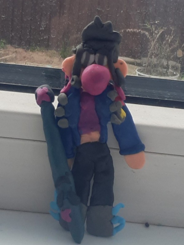 Create meme: made of plasticine from the game brawl stars, Bravo stars made of plasticine, brawlers made of plasticine