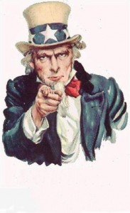 Create meme: promoter, i want you to, uncle Sam