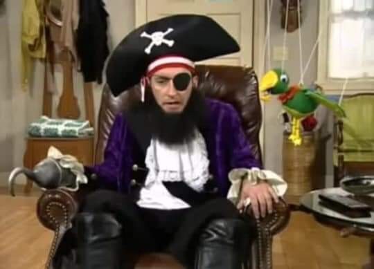 Create meme: the pirate bay, sponge Bob square pants , patchy the pirate