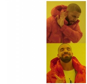 Create meme: template meme with Drake, meme drake, Drake meme