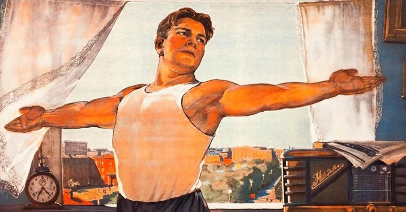 Create meme: good morning ussr, good morning comrades, soon be Monday and back to work poster