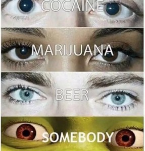 Create meme: cocaine marijuana