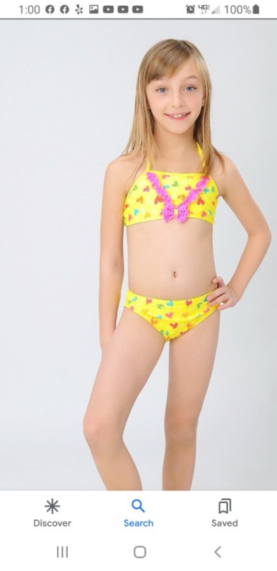 Create meme: swimsuit for girls, little girls bikinis, children's swimsuit