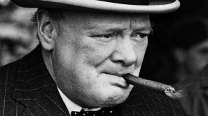Create meme: Lewis Churchill, Winston Churchill smokes, Churchill cigar