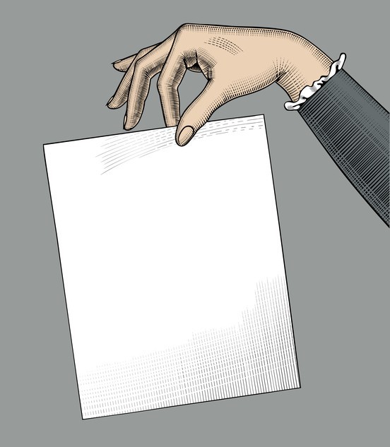 Чистая бумага рисовать