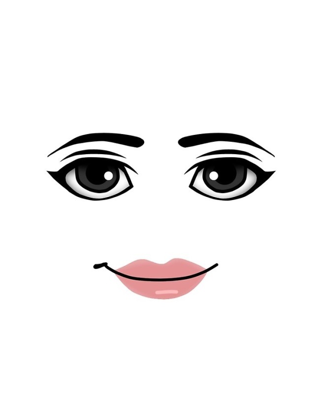 Создать мем: распечатать лицо, face roblox, лицо из роблокса женское