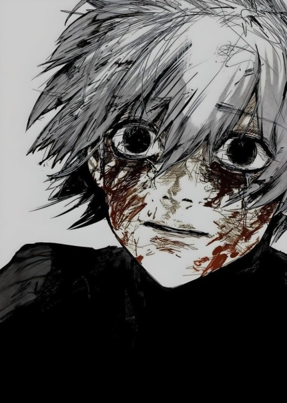 Создать мем: токийский гуль, kaneki ken, токийский гуль манга канеки