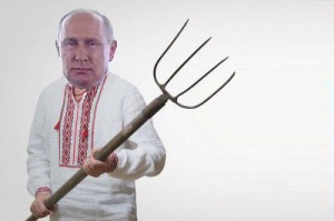 Create meme: male, Oleg Lyashko with a pitchfork, Lyashko with a pitchfork
