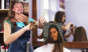 Создать мем: подстригу вас с удовольствием, hairdresser, hair cutting