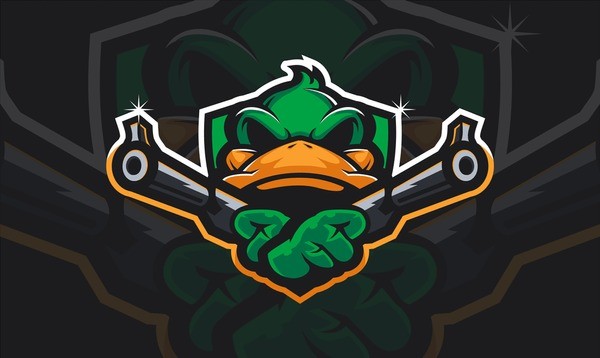 Create meme: duck emblem, beautiful ducks logos, The duck logo