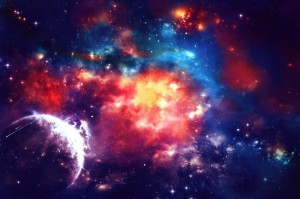 Create meme: space galaxy, outer space universe, background space